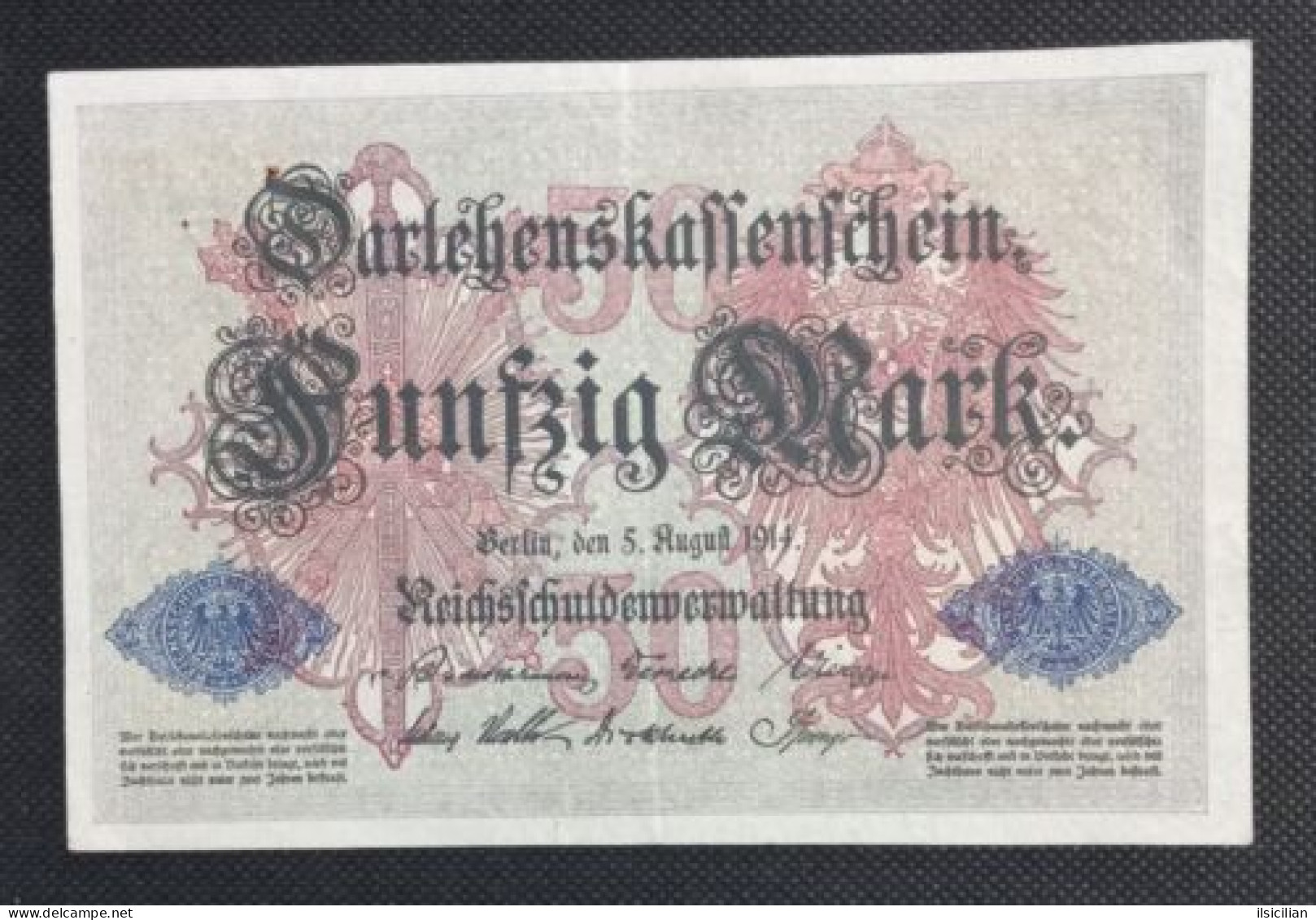 Billet 50 Mark 1914 Allemagne TTB+ - 50 Mark