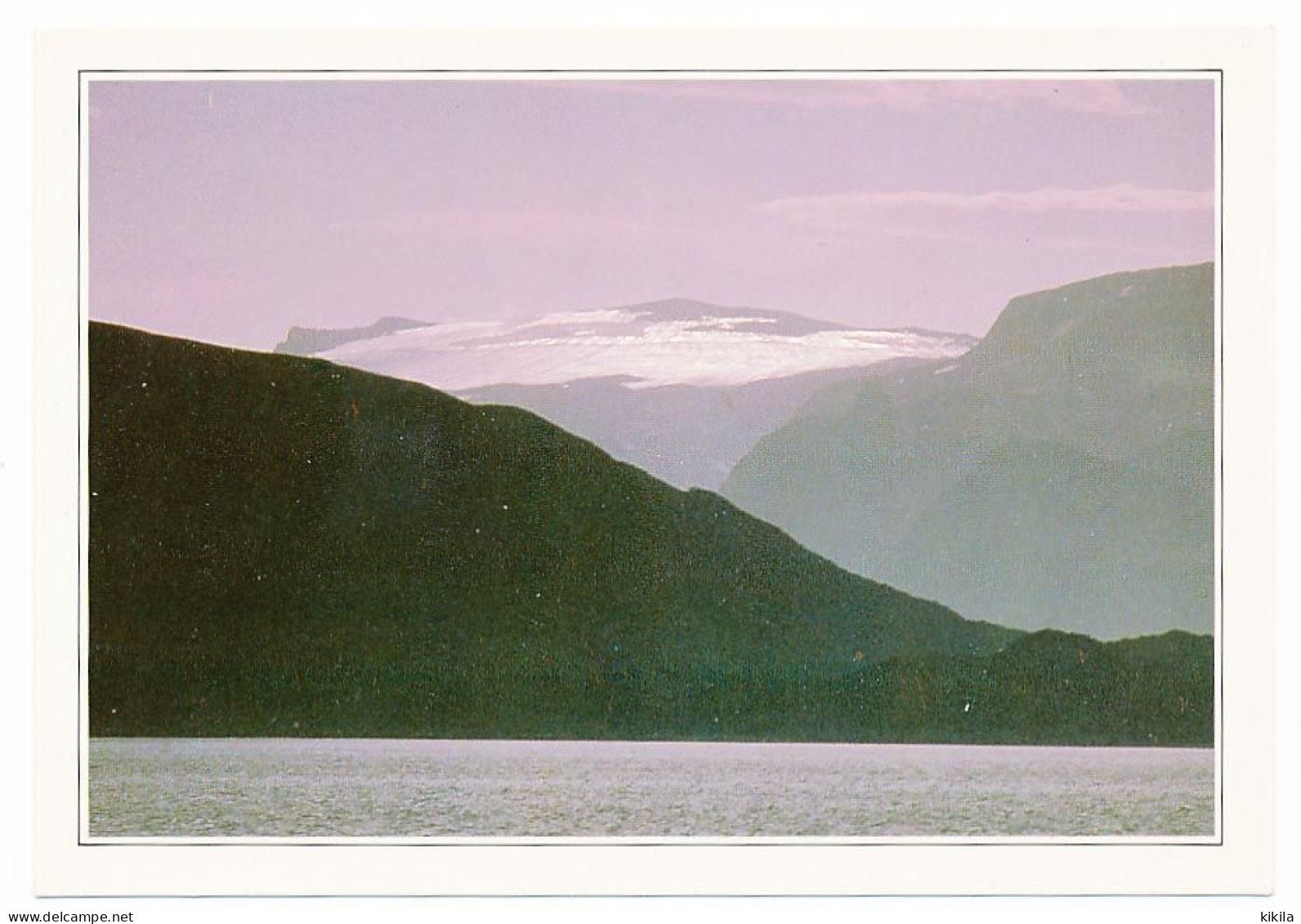 CPSM / CPM 10.5 X 15 Norvège (3) Glacier Polaire Près Du Village De Pêcheur De Kvaenangen - Norwegen