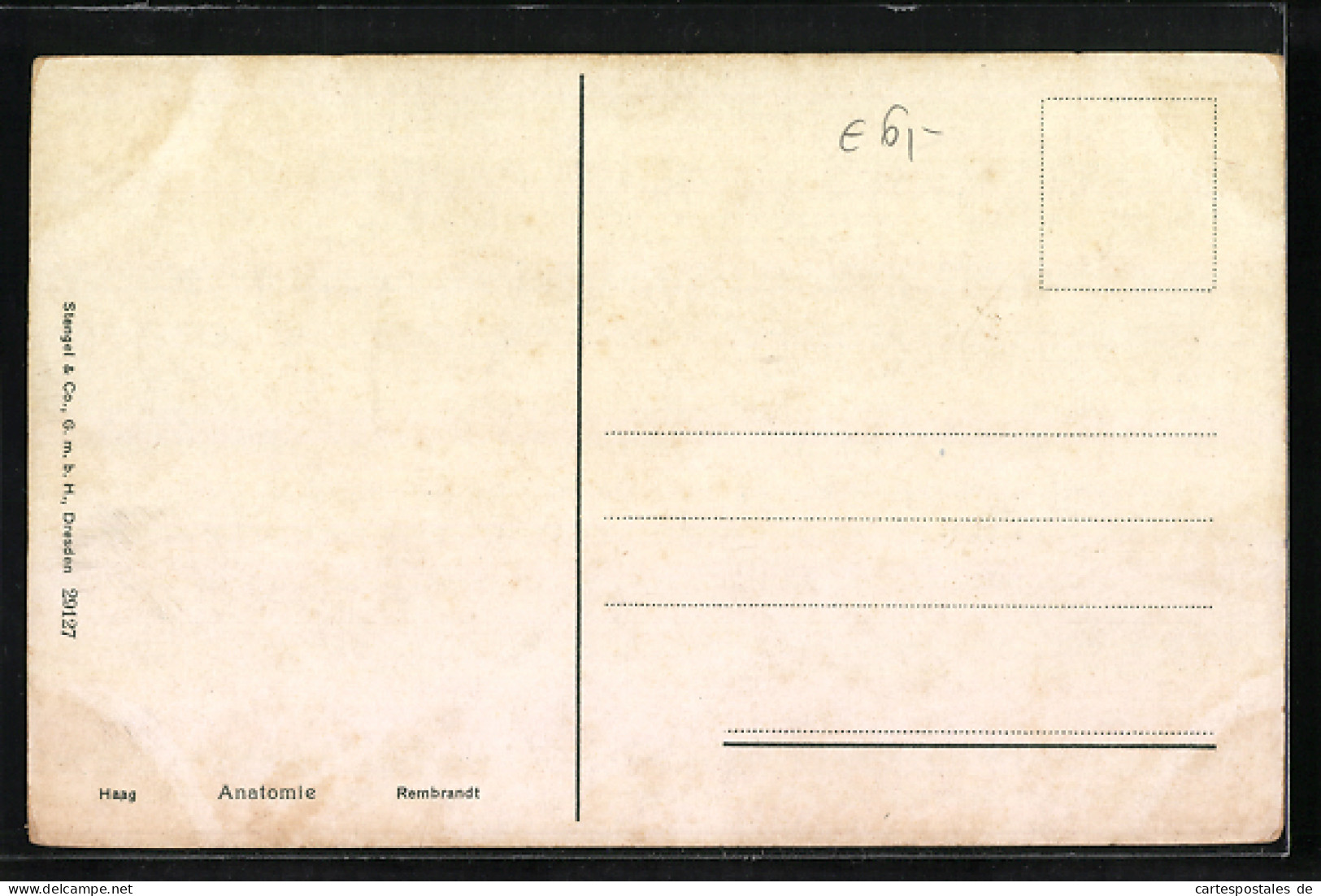 Künstler-AK Stengel & Co. Nr. 29127: Anatomie  - Sonstige & Ohne Zuordnung