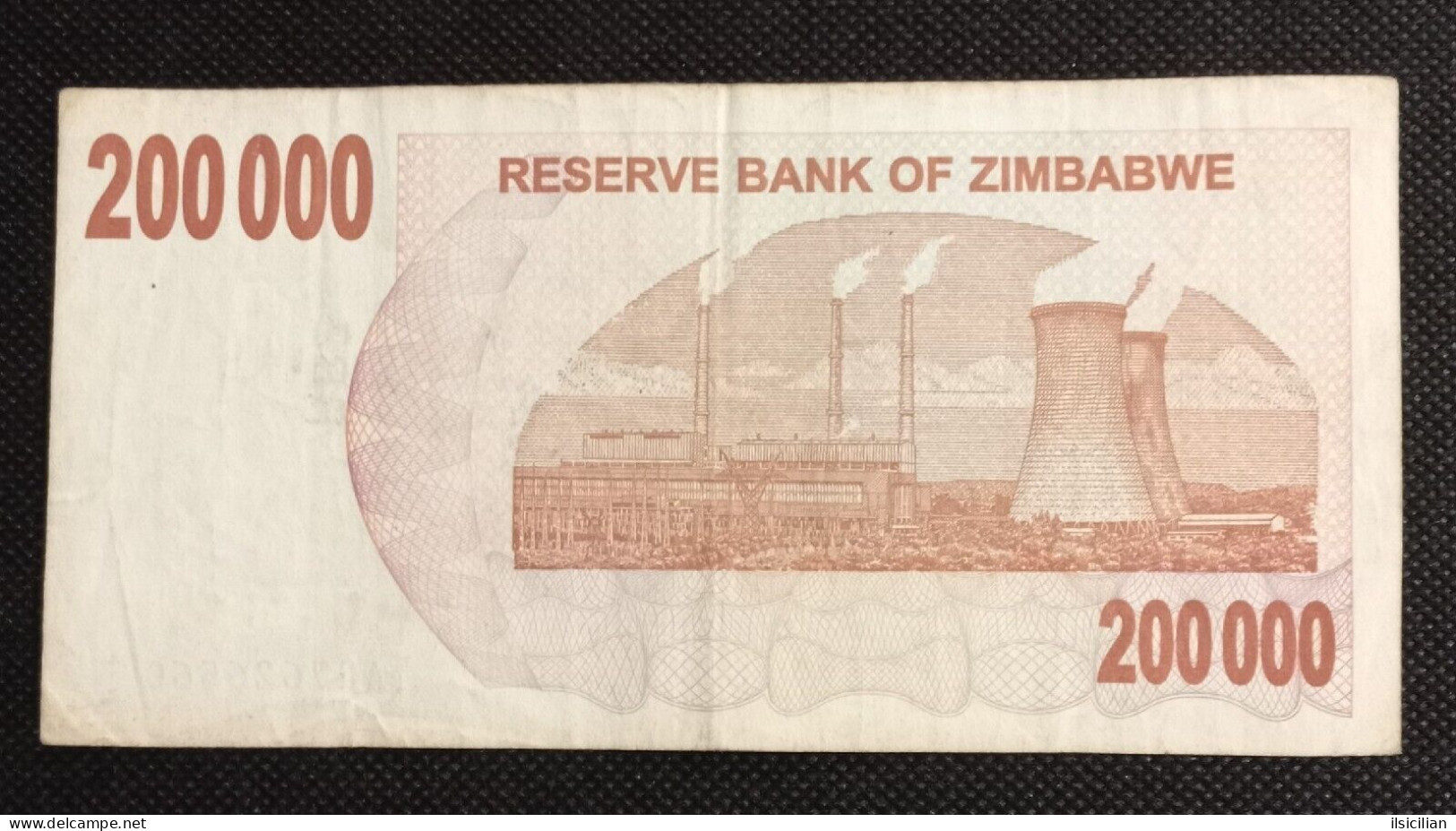 Billet 200000 Dollars 2008 Zimbabwe Afrique P49 - Simbabwe