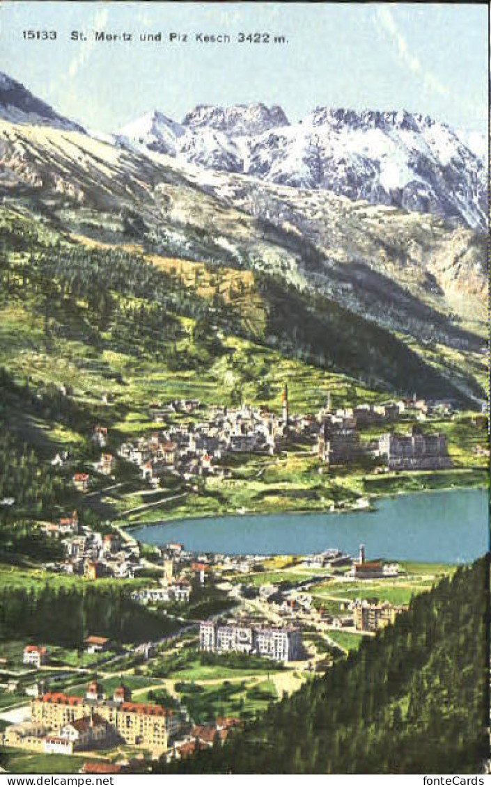 10577656 St Moritz GR St Moritz  Ungelaufen Ca. 1920 St Moritz - Other & Unclassified