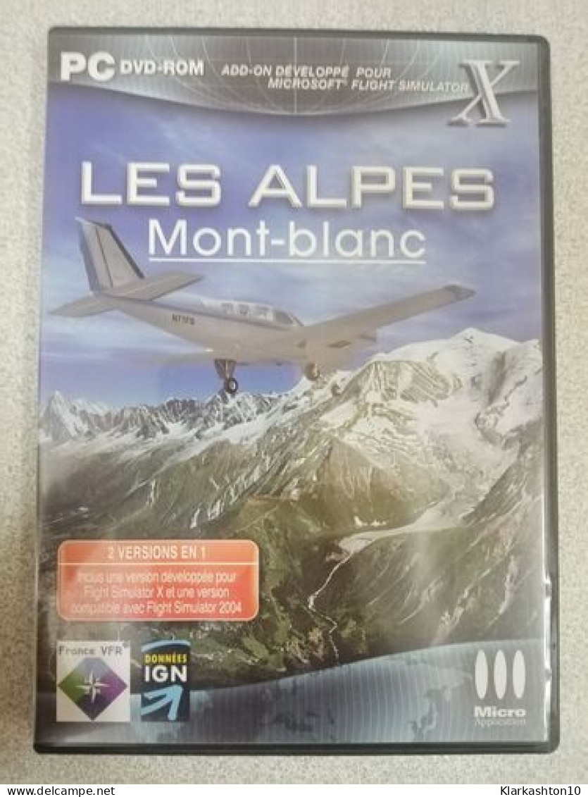 PC DVD-ROM - Les Alpes - Le Mont Blanc - Andere & Zonder Classificatie