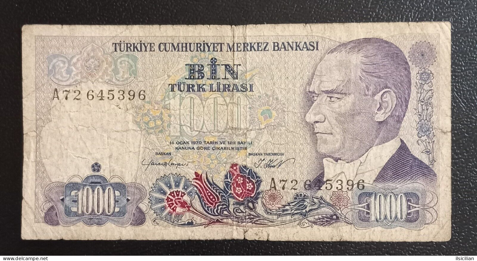 Billet 1000 Lira 1986 Turquie - Turkije