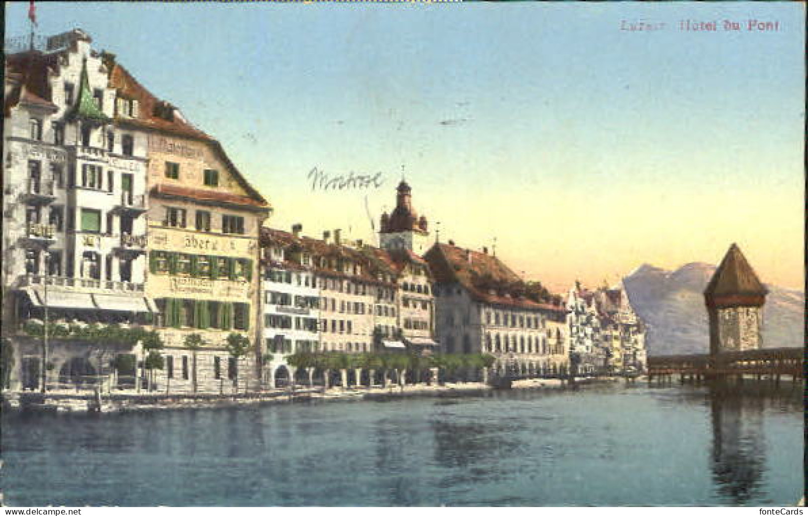 10577436 Luzern LU Luzern Hotel X 1924 Luzern - Sonstige & Ohne Zuordnung