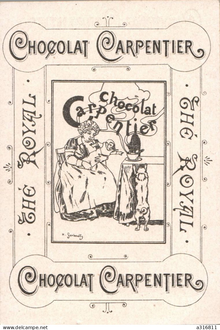 Chromo Chocolat Carpentier - Altri & Non Classificati