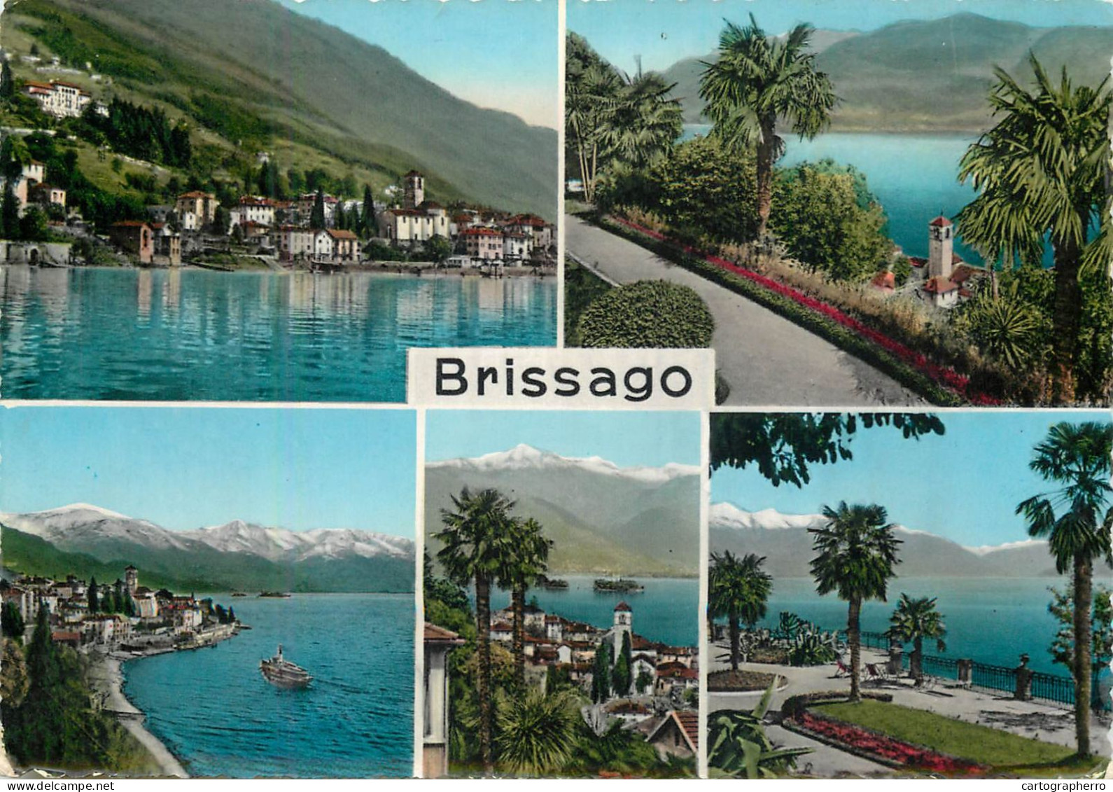 Postcard Switzerland Brissago - Sonstige & Ohne Zuordnung