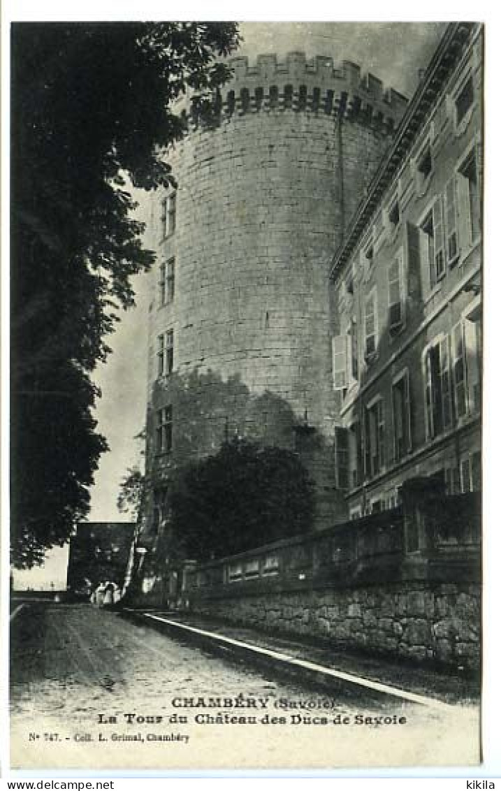 CPA 9 X 14 Savoie  CHAMBERY  La Tour Du Château Des Ducs De Savoie - Chambery