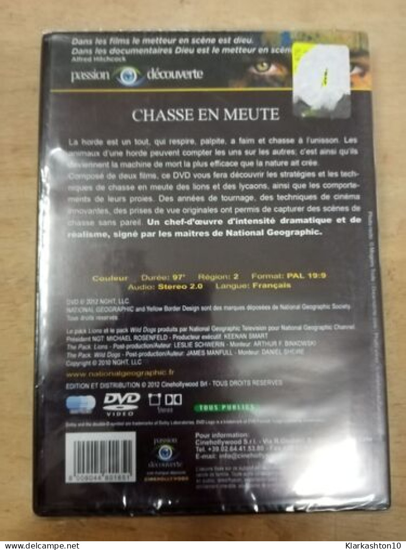 National Geographic : Chasse En Meute - L'embuscade L'assaut Et Le Combat - Andere & Zonder Classificatie