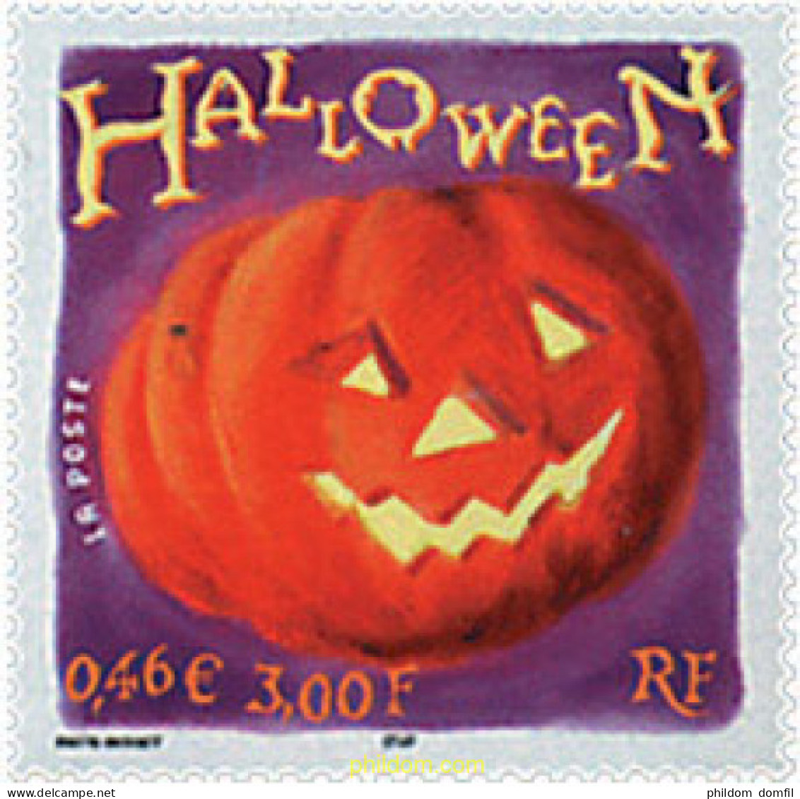 81209 MNH FRANCIA 2001 HALLOWEEN - Autres & Non Classés