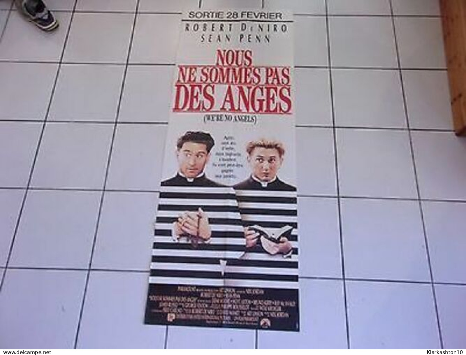 Affiche Pantalon 160 X 60 Film NOUS NE SOMMES PAS DES ANGES De Niro Sean Penn - Plakate