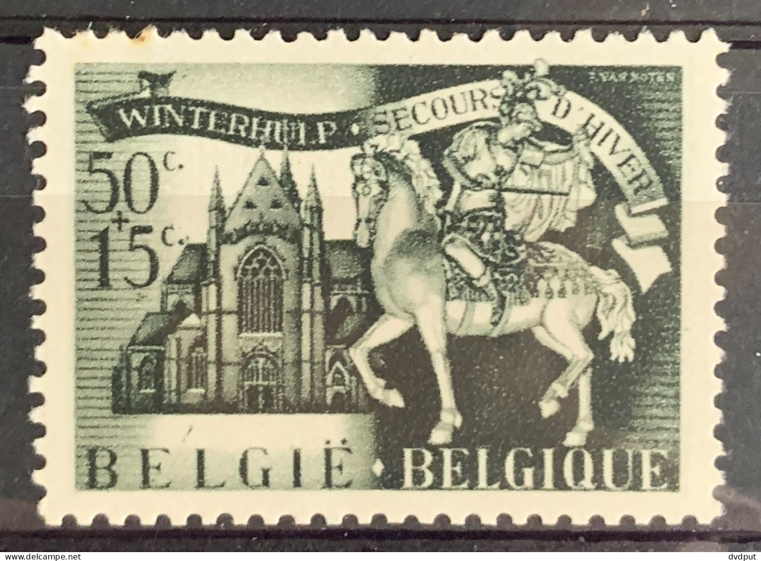 België, 1943, 633-V4, Postfris **, OBP 15€ - 1931-1960