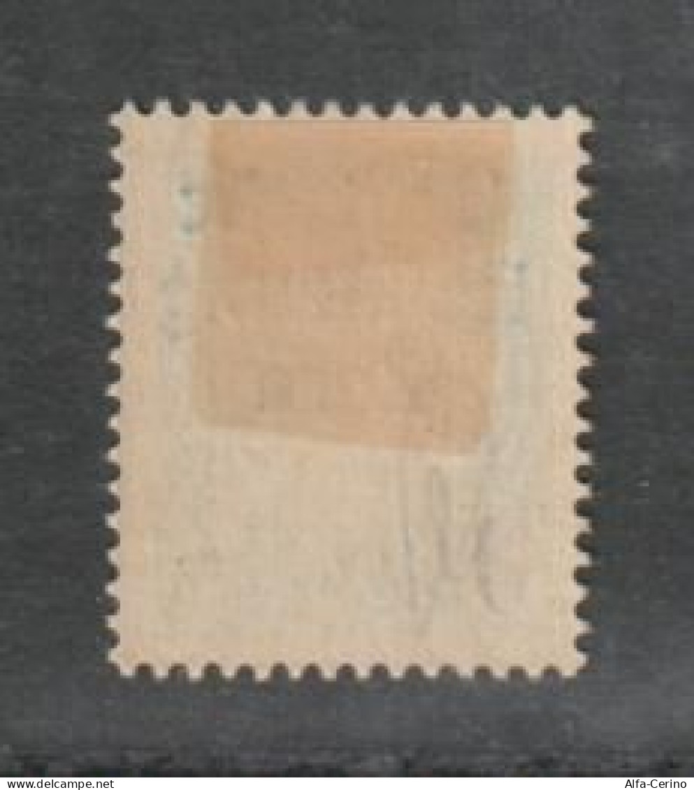 ZARA - OCCUPAZIONE  TEDESCA  -  1943  SOPRASTAMPATO  -  £. 1,25  AZZURO  L. -  L. MANCINI  -  SASS. 10 - Deutsche Bes.: Zara