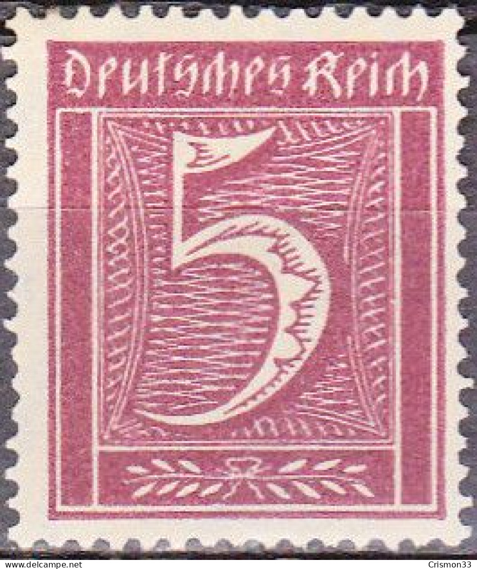 1921 - 1922 - ALEMANIA - IMPERIO -  YVERT 138 - Sonstige & Ohne Zuordnung