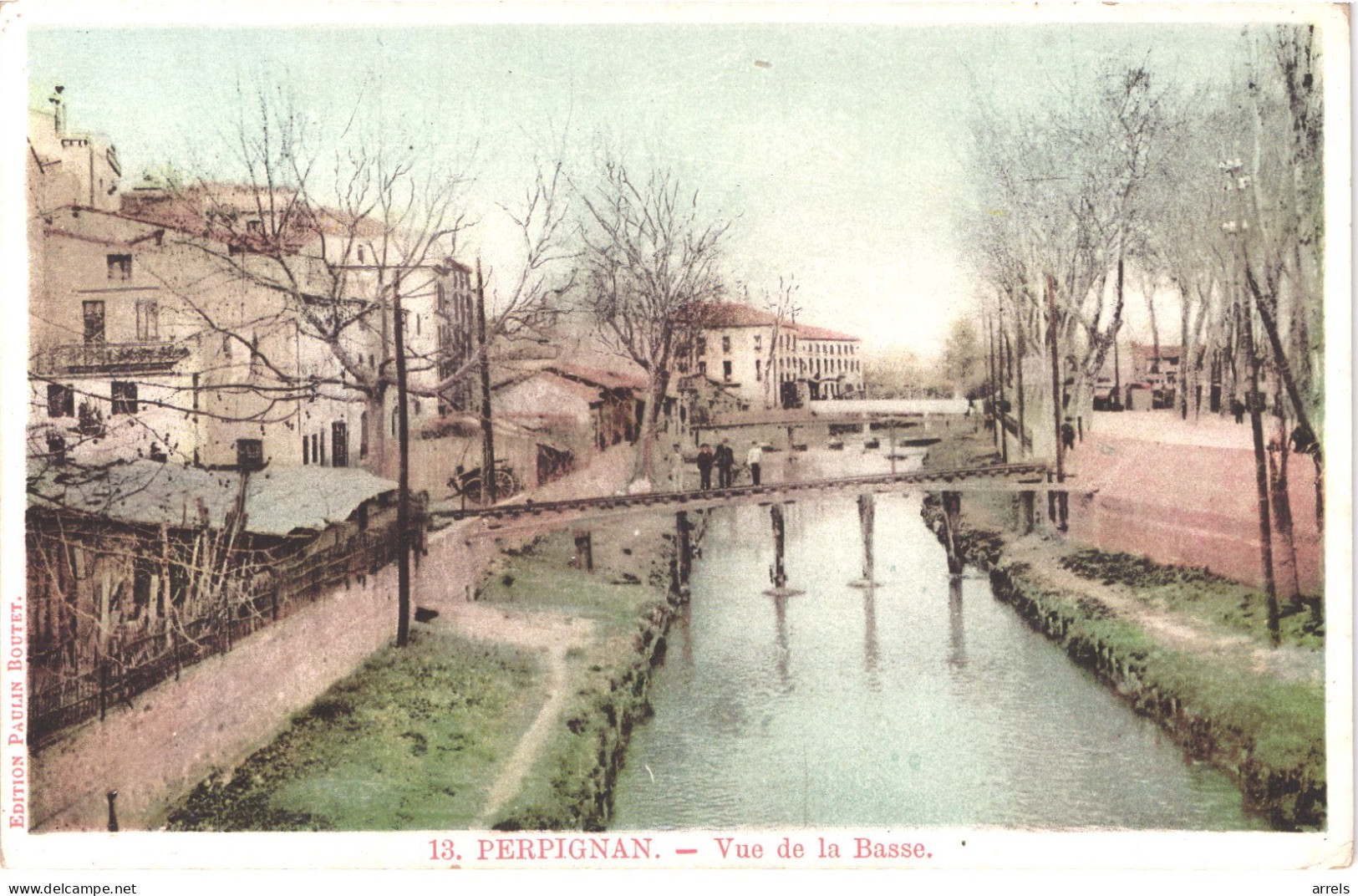 FR66 PERPIGNAN - Paulin Boutet 13 - Vue De La Basse - Belle - Perpignan