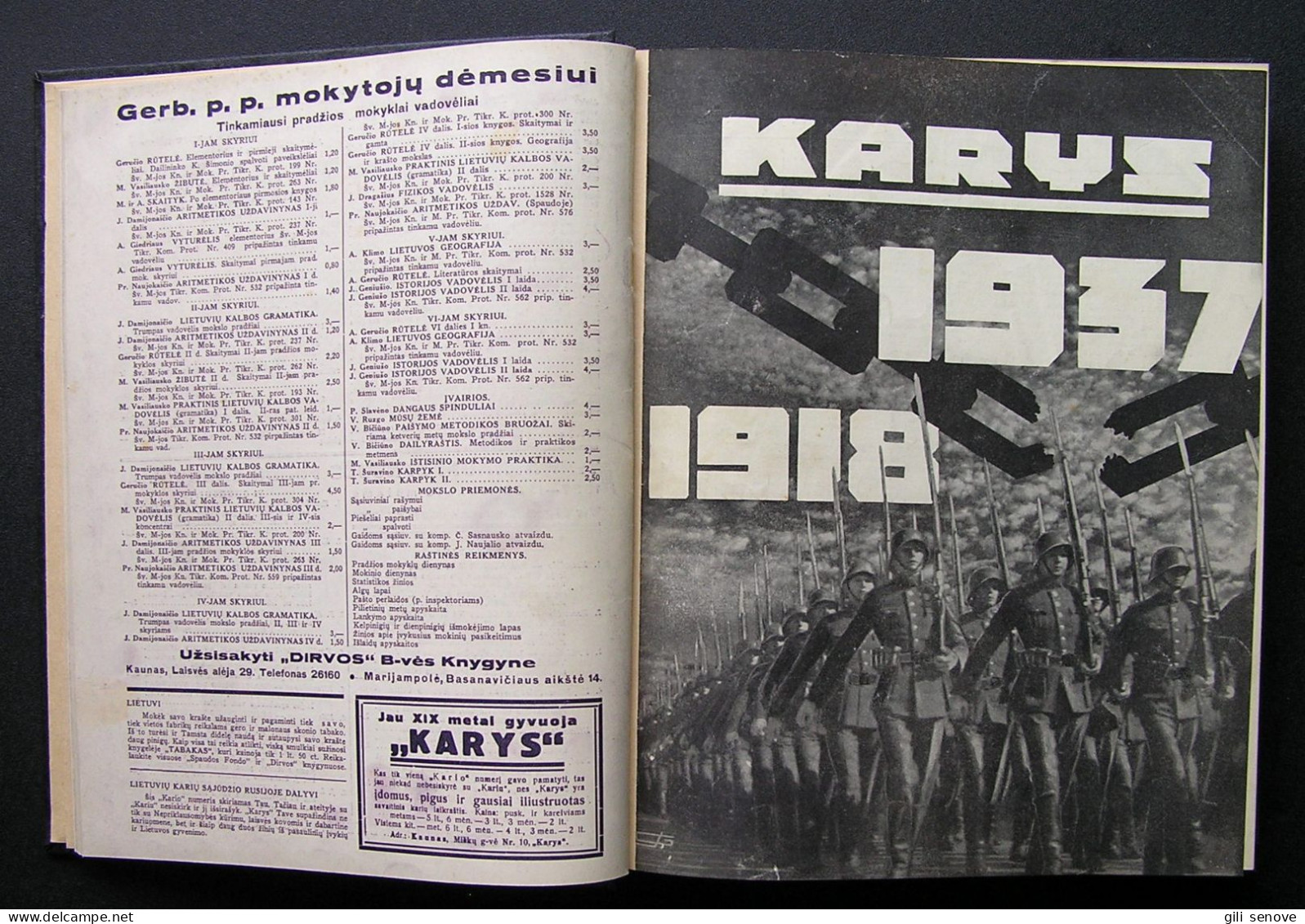 Lithuanian Magazines / Karys, Trimitas And Lietuvos Sparnai 1937-1940 - Informations Générales