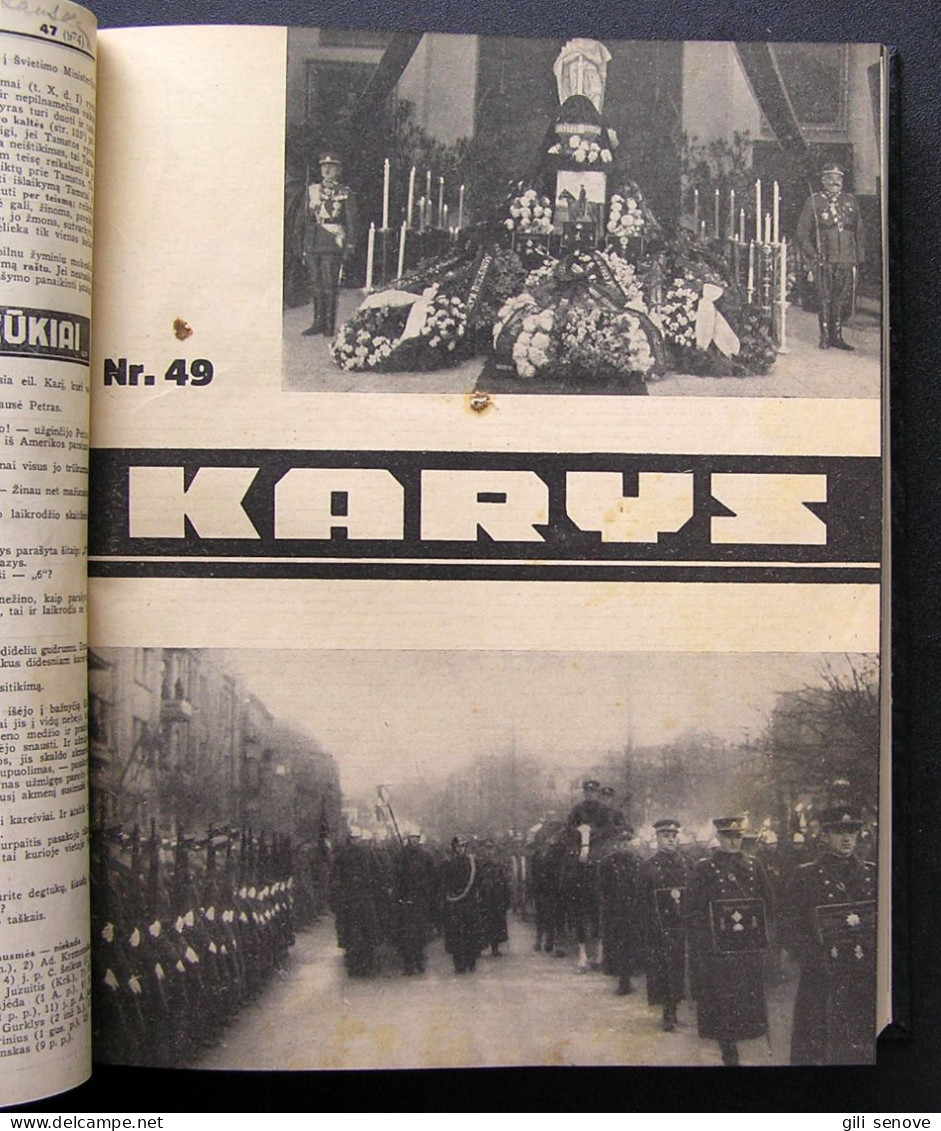 Lithuanian Magazines / Karys, Trimitas And Lietuvos Sparnai 1937-1940 - Informations Générales