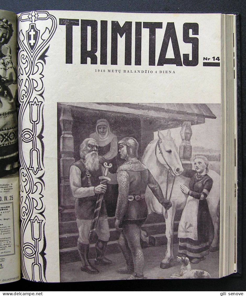 Lithuanian Magazines / Karys, Trimitas and Lietuvos sparnai 1937-1940