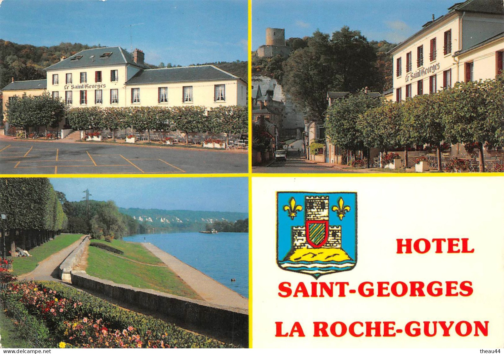 ¤¤  -   LA ROCHE-GUYON  -  Hôtel " SAINT-GEORGES "  -  Multivues    -   ¤¤ - La Roche Guyon