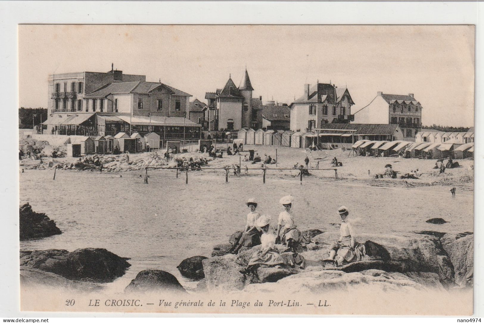 Le Croisic - Vue Générale De La Plage Du Port-Lin - Le Croisic