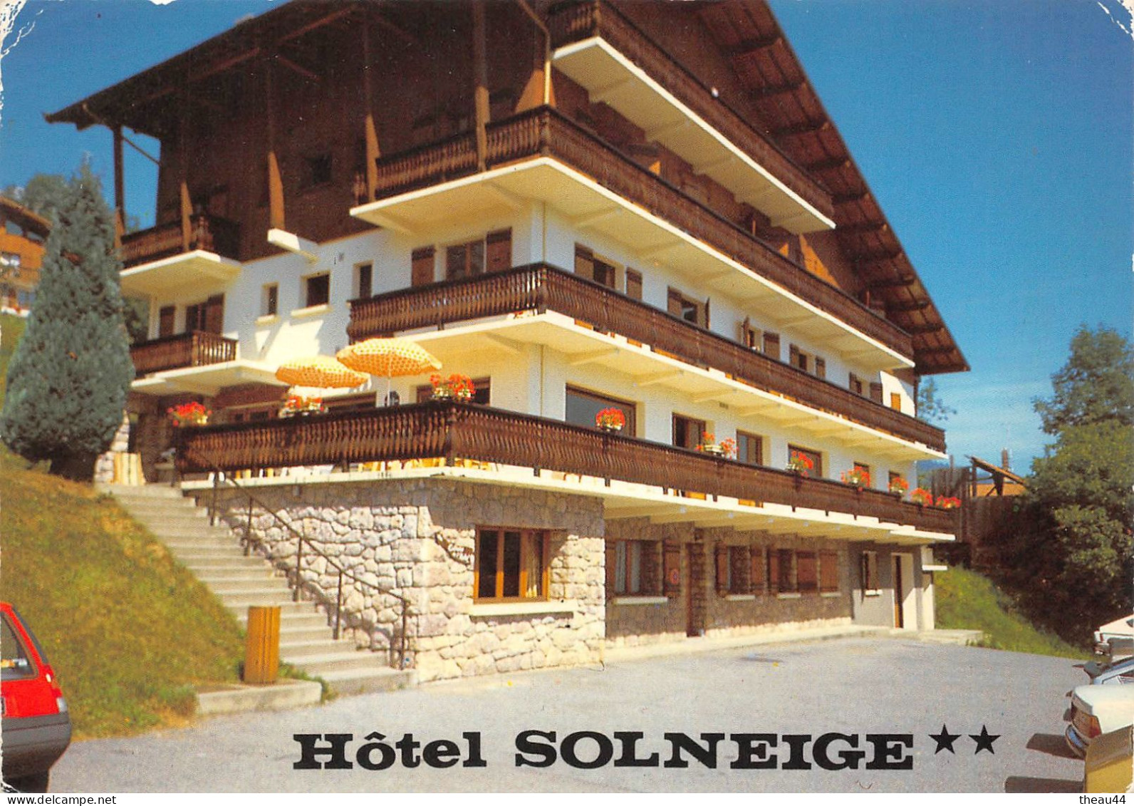 ¤¤  -   CORDON   -  Hôtel, Restaurant " SOLNEIGE "    -   ¤¤ - Sonstige & Ohne Zuordnung