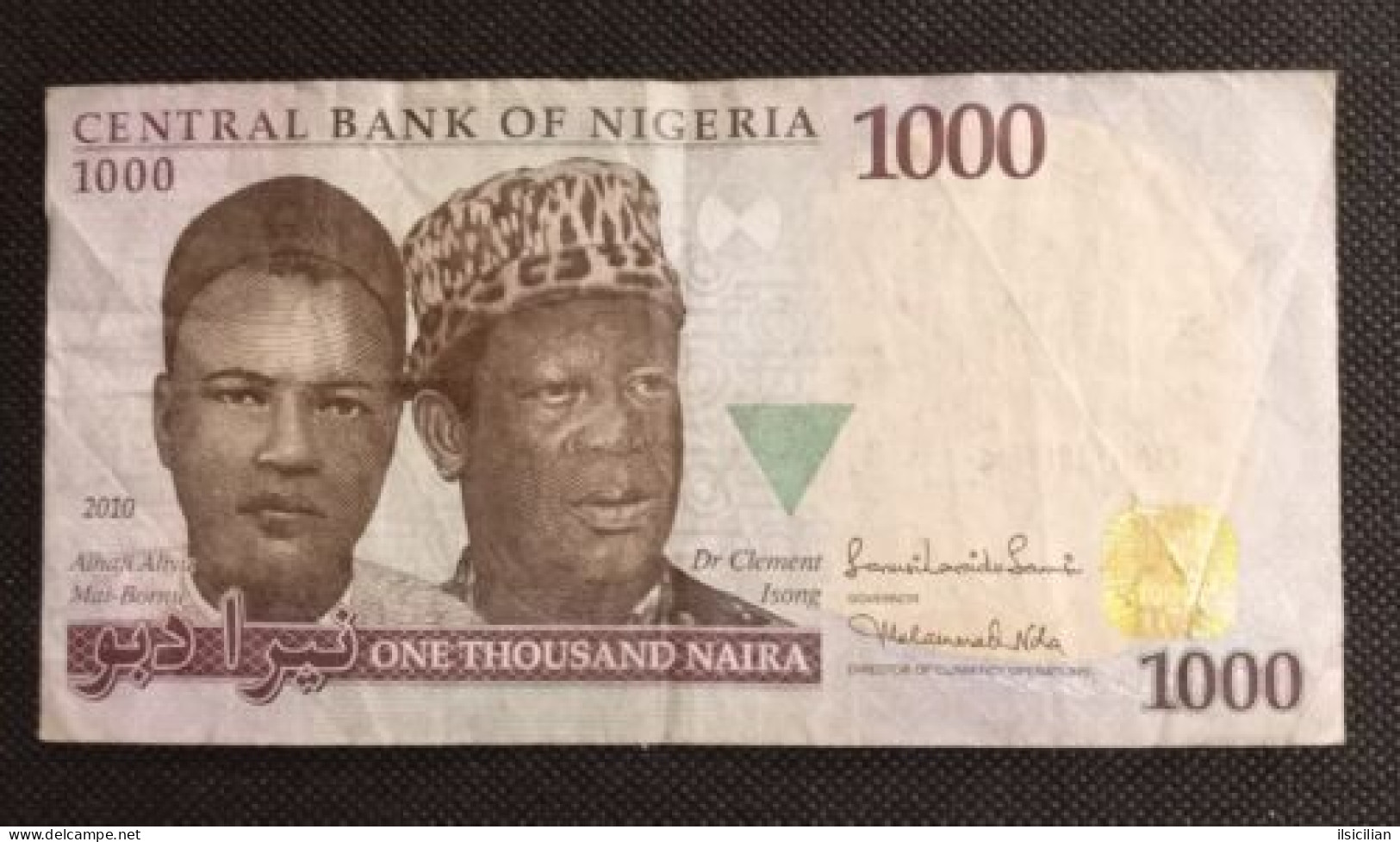 Billet 1000 Naira 2010 Nigeria Afrique - Nigeria