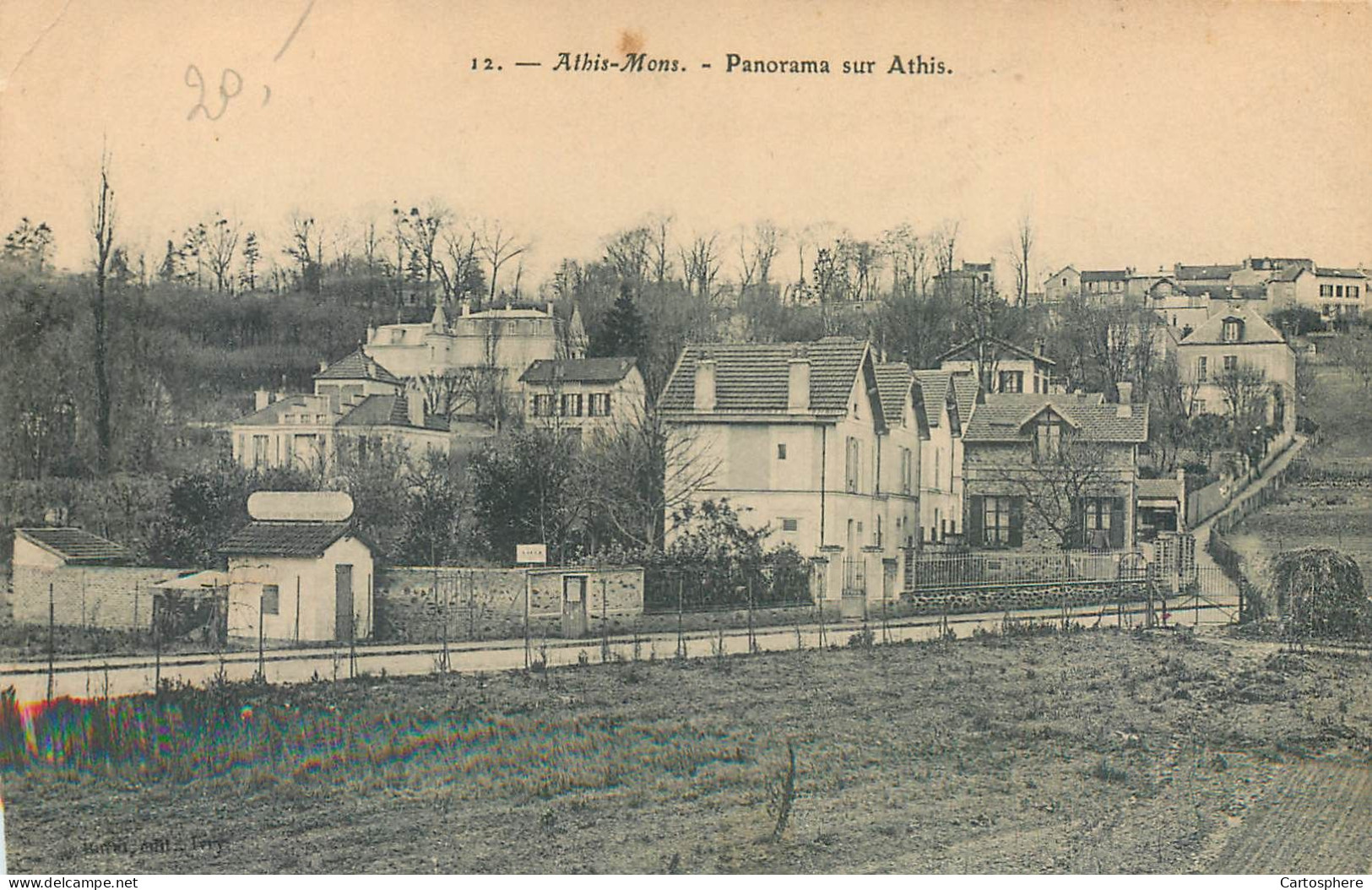 CPA 91 Essonne > ATHIS MONS Panorama Sur Athis - Athis Mons