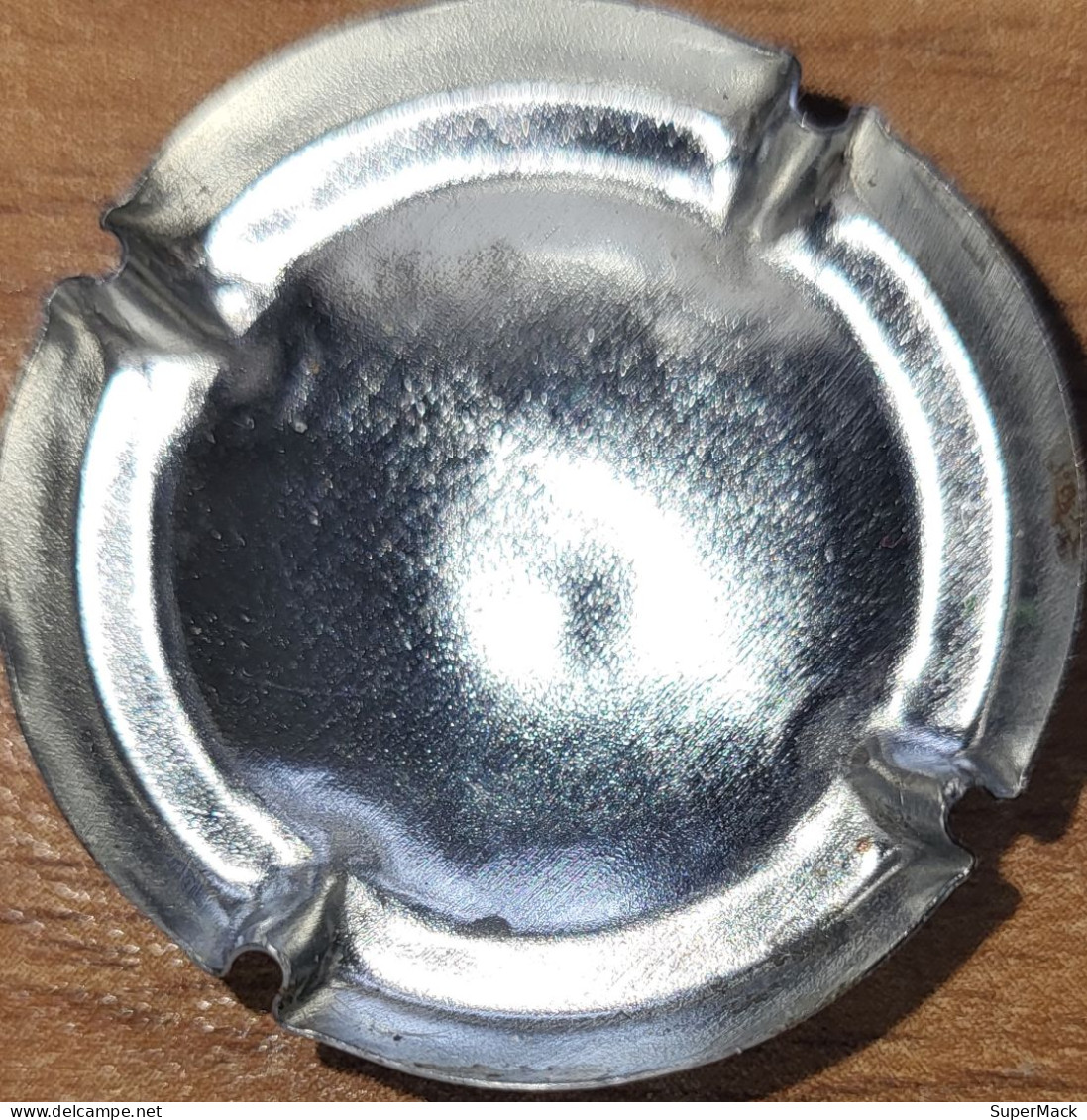Capsule Champagne Charles LAFITTE Série Initiale L, Liseret De Points, Bordeaux & Argent Nr 03a - Lafitte, Charles