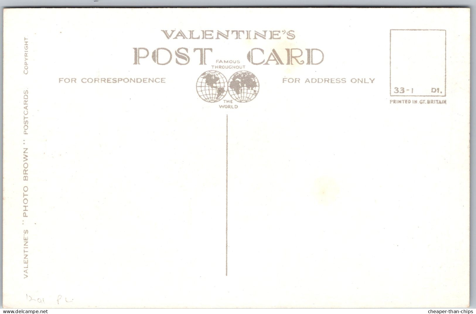 CHICHESTER - The Market Cross (West) - Valentine - Dolphin Anchor Hotel -  AA Garage - Lennards Boots - Chichester