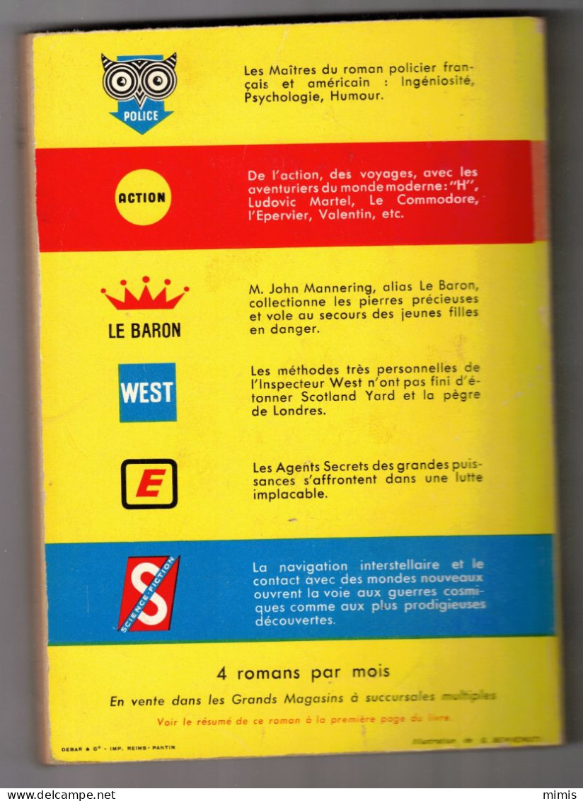 LA FILLE EN QUESTION    Par J.P. FERRIERE   EO 1960 - Ditis - La Chouette