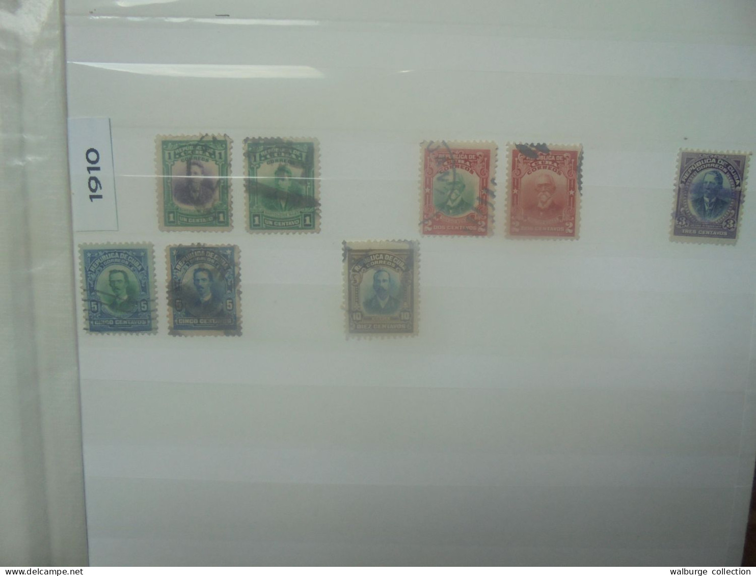 CUBA 1878-1999 JOLIE COLLECTION. A SAISIR ! (4411) 2 KILOS  (PAS D'OFFRES INFERIEURES)
