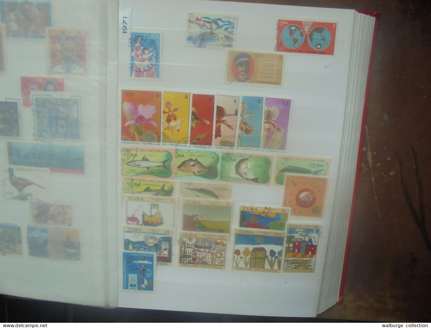 CUBA 1878-1999 JOLIE COLLECTION. A SAISIR ! (4411) 2 KILOS  (PAS D'OFFRES INFERIEURES)