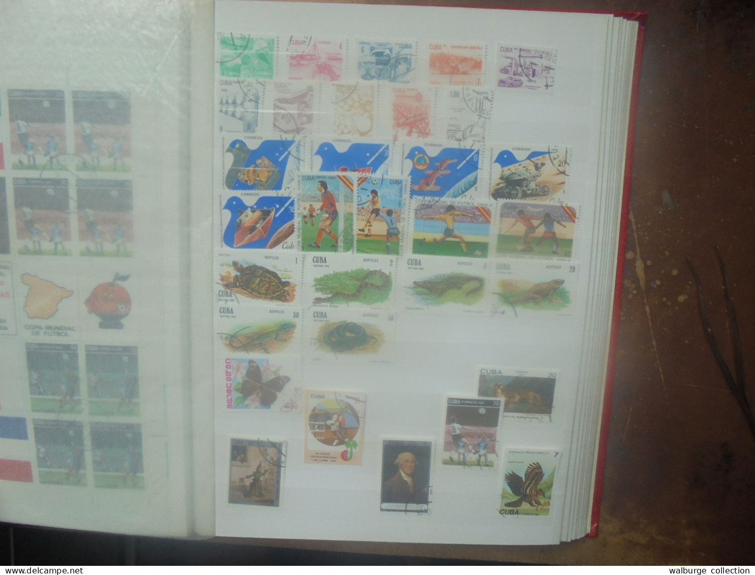 CUBA 1878-1999 JOLIE COLLECTION. A SAISIR ! (4411) 2 KILOS  (PAS D'OFFRES INFERIEURES)