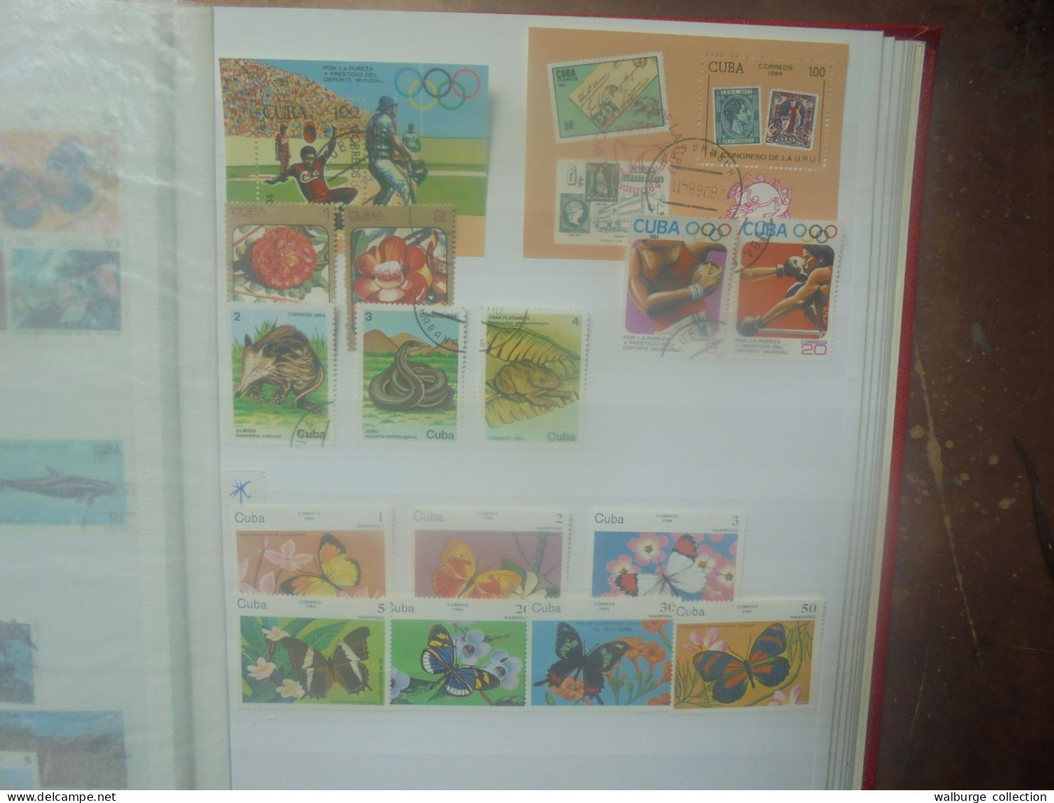 CUBA 1878-1999 JOLIE COLLECTION. A SAISIR ! (4411) 2 KILOS  (PAS D'OFFRES INFERIEURES)