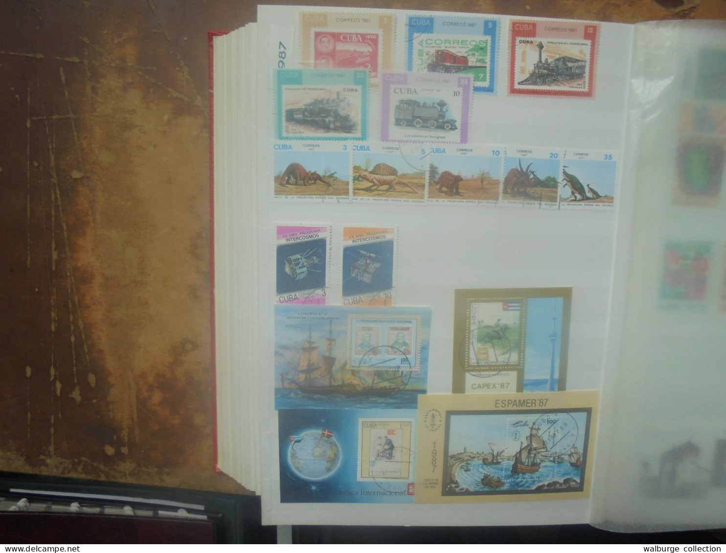 CUBA 1878-1999 JOLIE COLLECTION. A SAISIR ! (4411) 2 KILOS  (PAS D'OFFRES INFERIEURES)