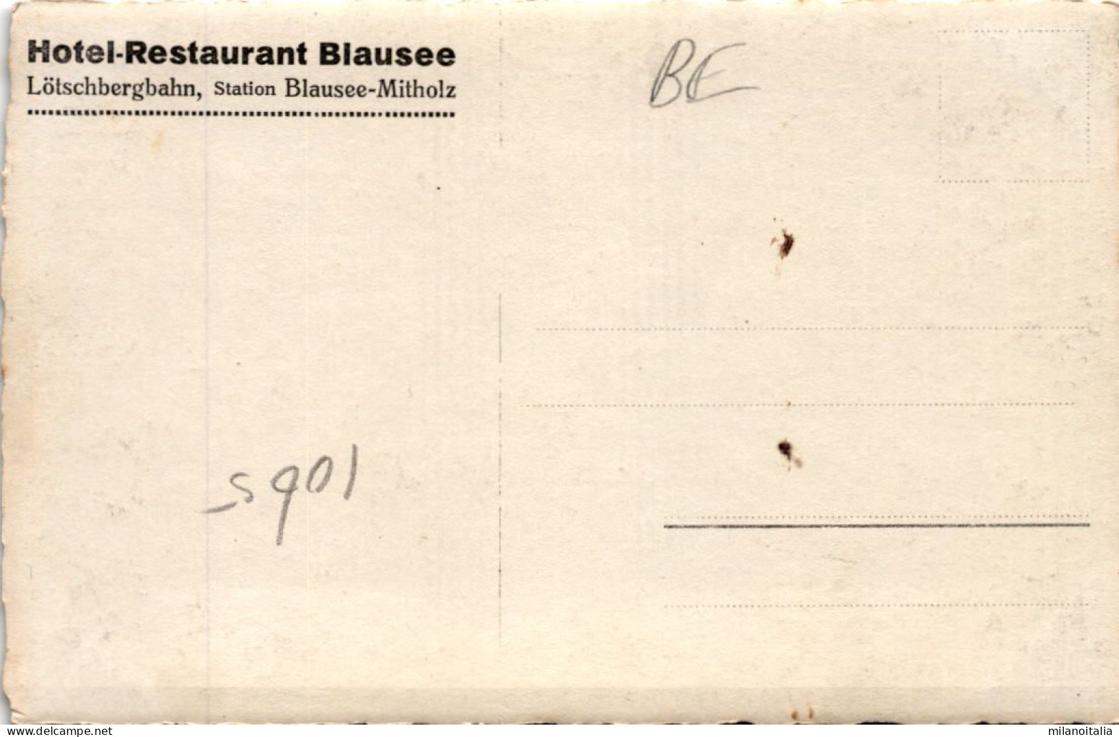 Blausee - Lötschbergbahn, Station Blausee-Mitholz - Kandergrund