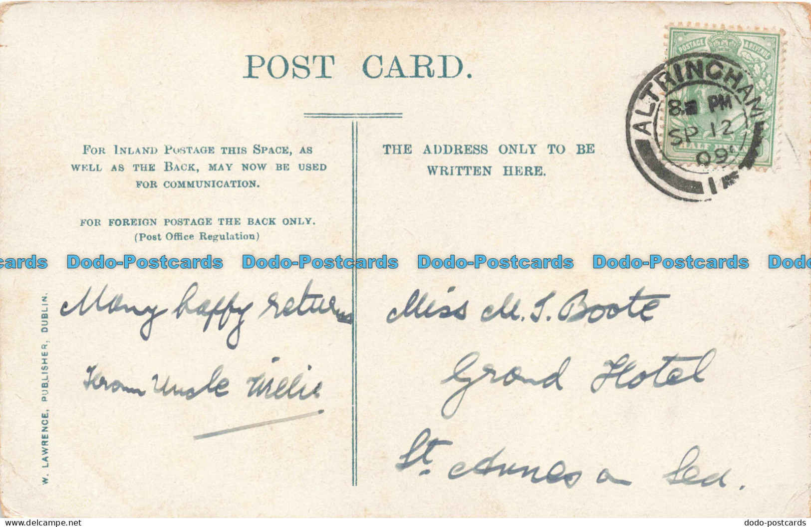 R679000 Co. Sligo. Lough Gill. W. Lawrence. 1909 - Monde