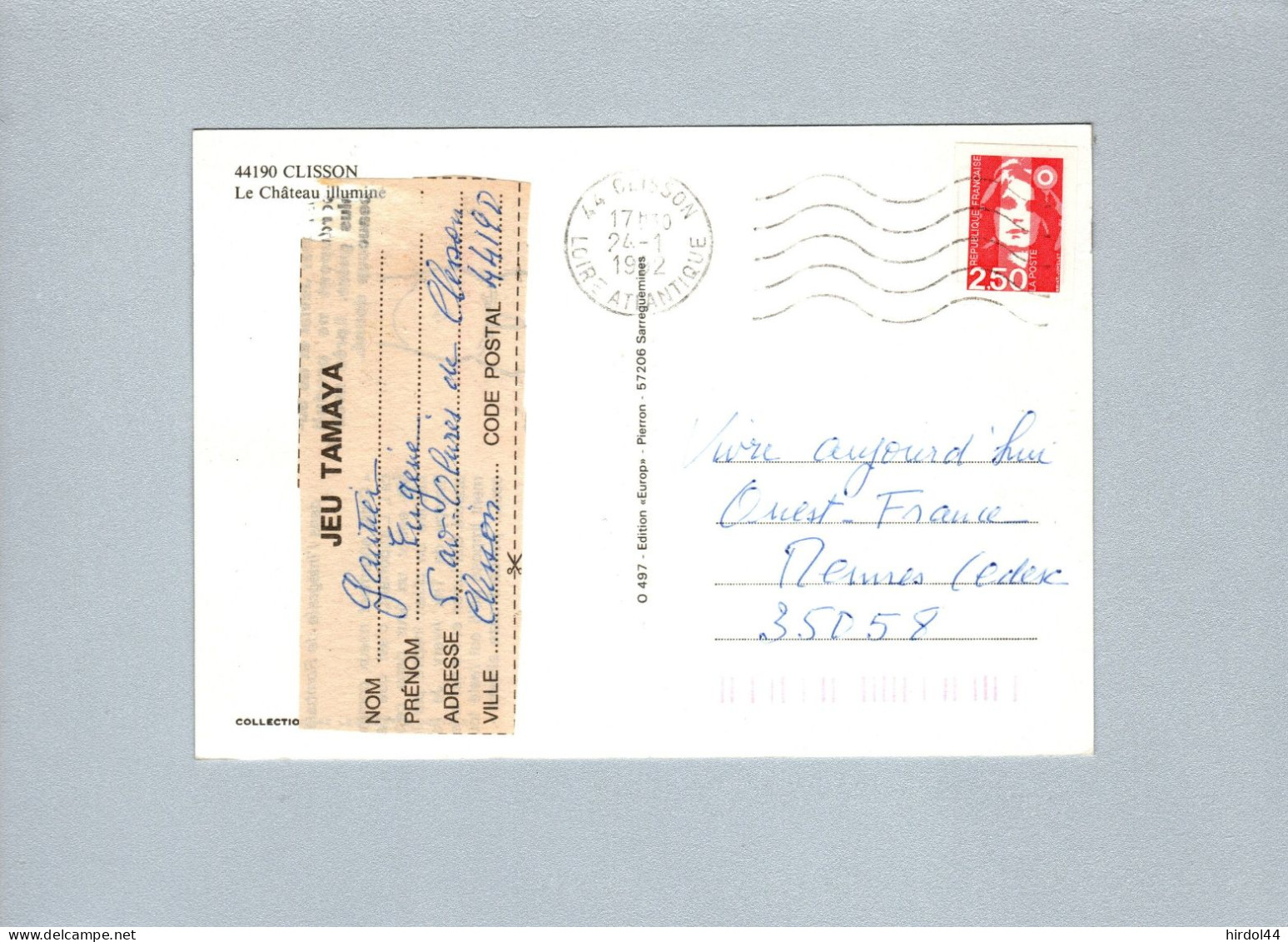 Clisson (44) : Le Chateau Illuminé - Clisson