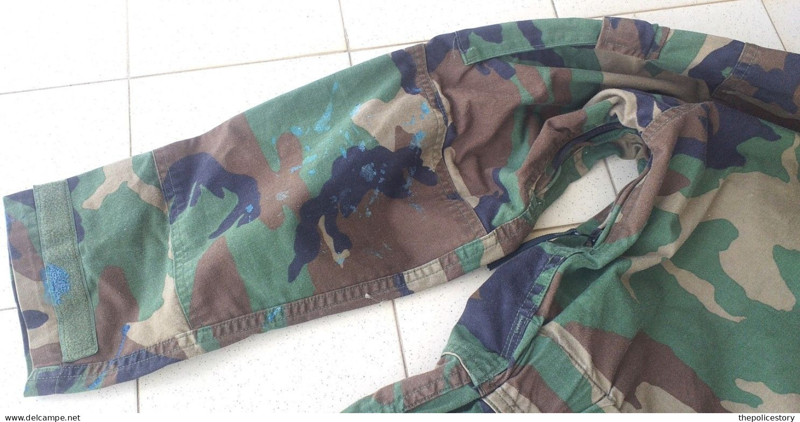 Coverall Mechanics Cold Weather U.S. Army woodland camo del 1996 tg. Large