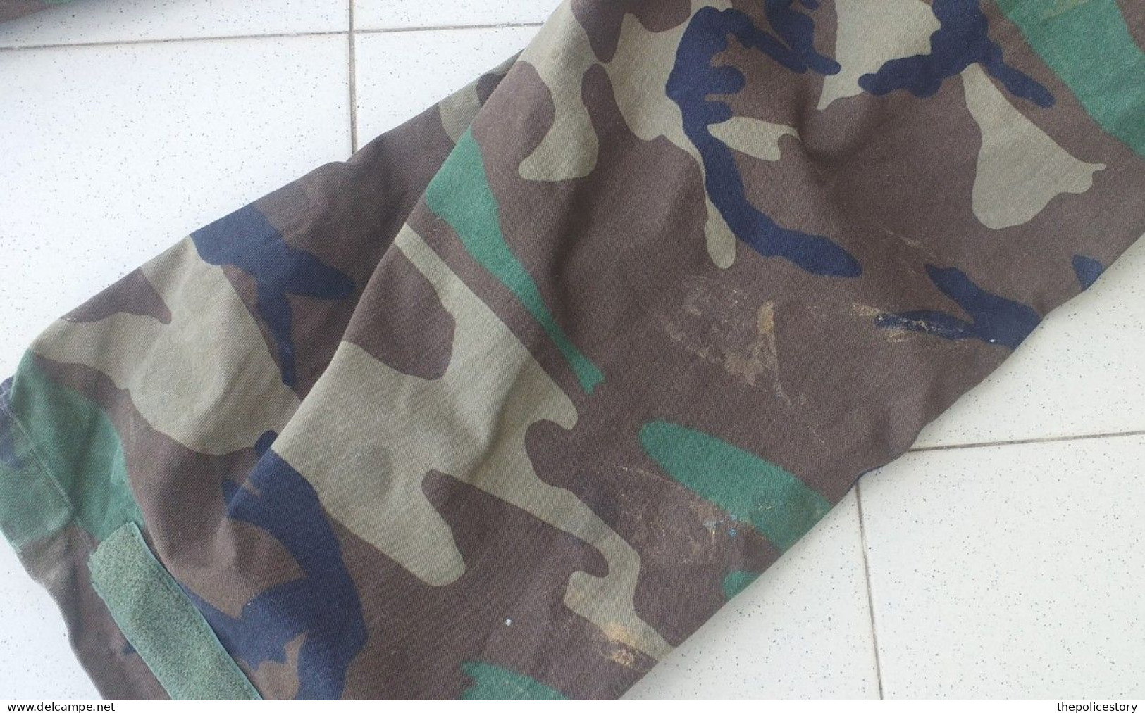 Coverall Mechanics Cold Weather U.S. Army woodland camo del 1996 tg. Large