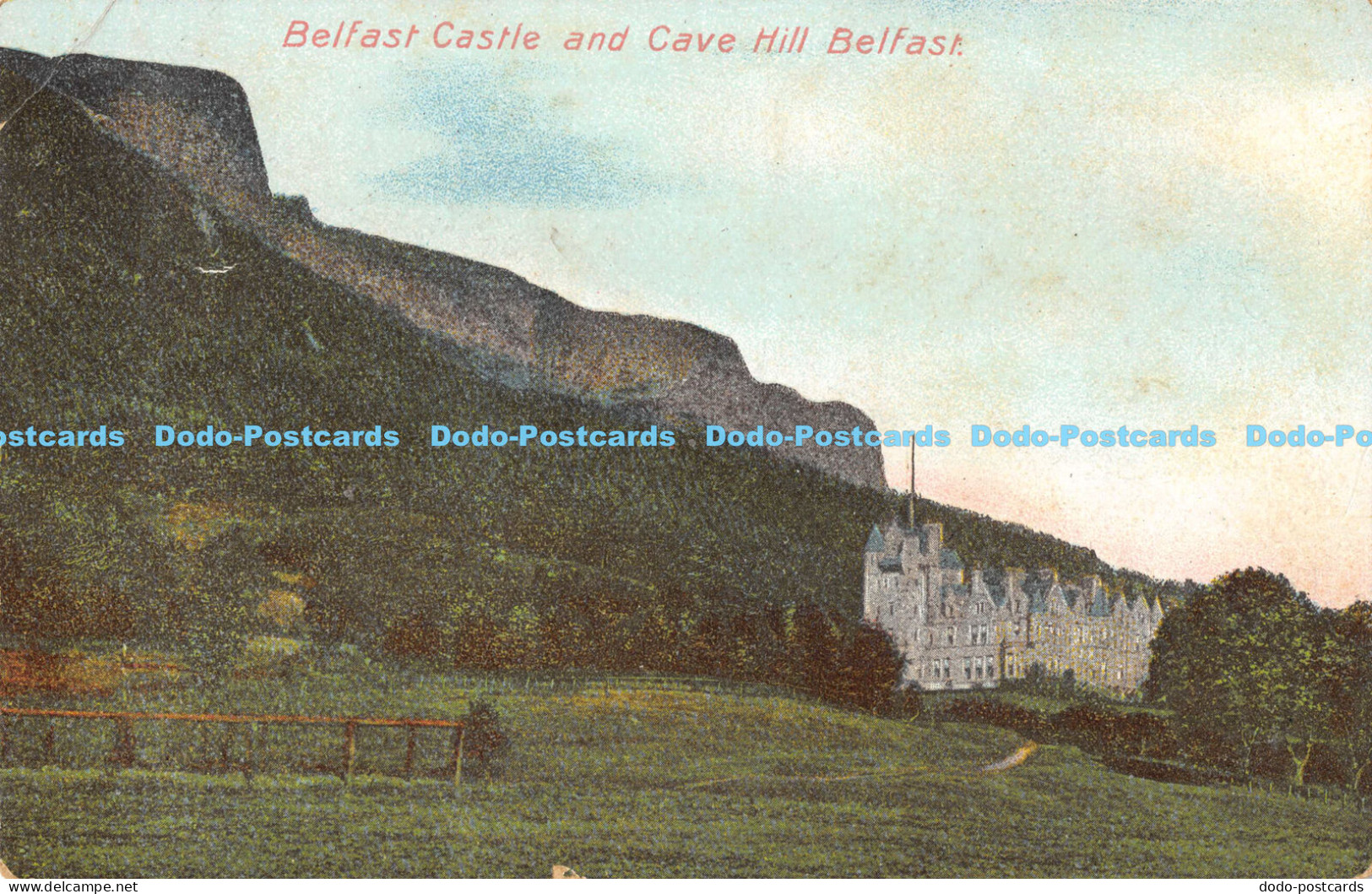 R173545 Belfast Castle And Cave Hill Belfast. Signal Series E. And S - Monde