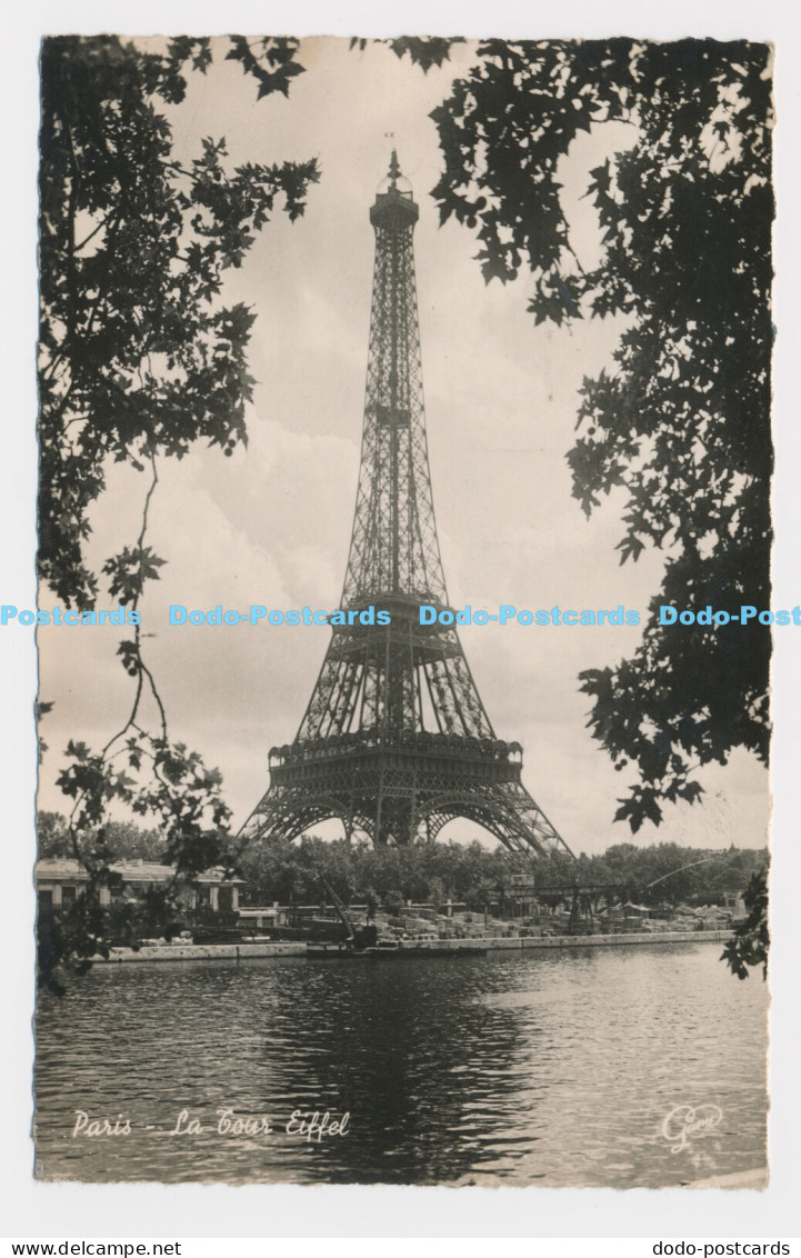C004654 Paris. La Tour Eiffel. Eiffel Tower. Gany. 1948 - Monde