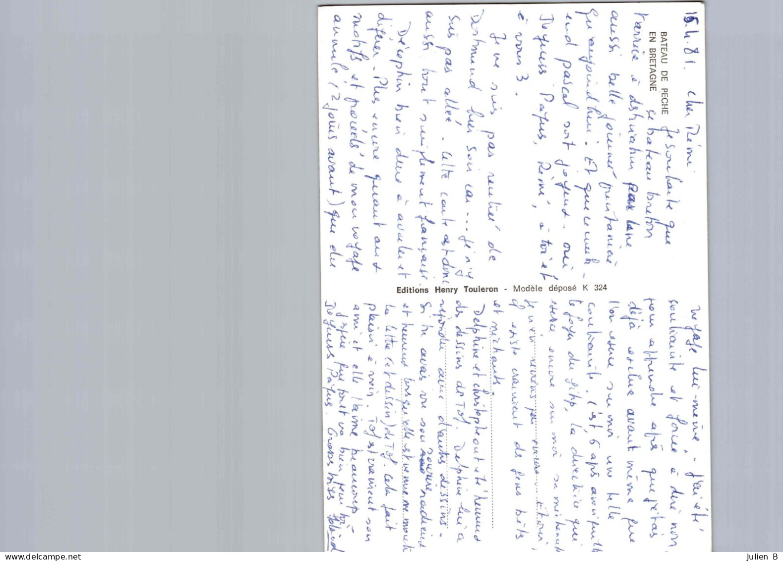 Bateau De Pèche En Bretagne - Fischerei