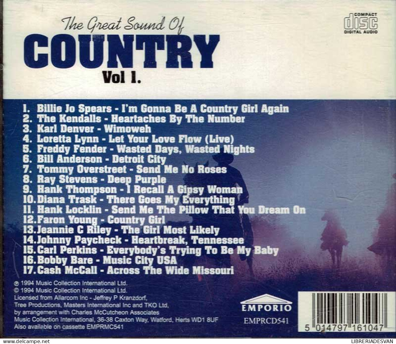 The Great Sound Of Country Vol. 1 - Country En Folk
