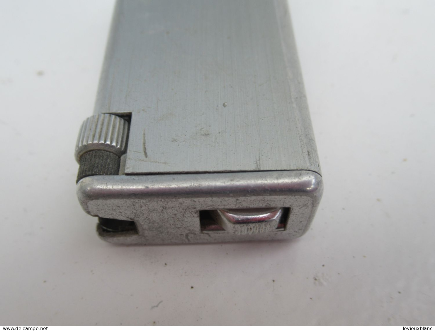 Briquet  Ancien  à Gaz Usagé/ / Métal Blanc Brossé / Flamidor/Made In France /Vers 1970    CIG100 - Zippo