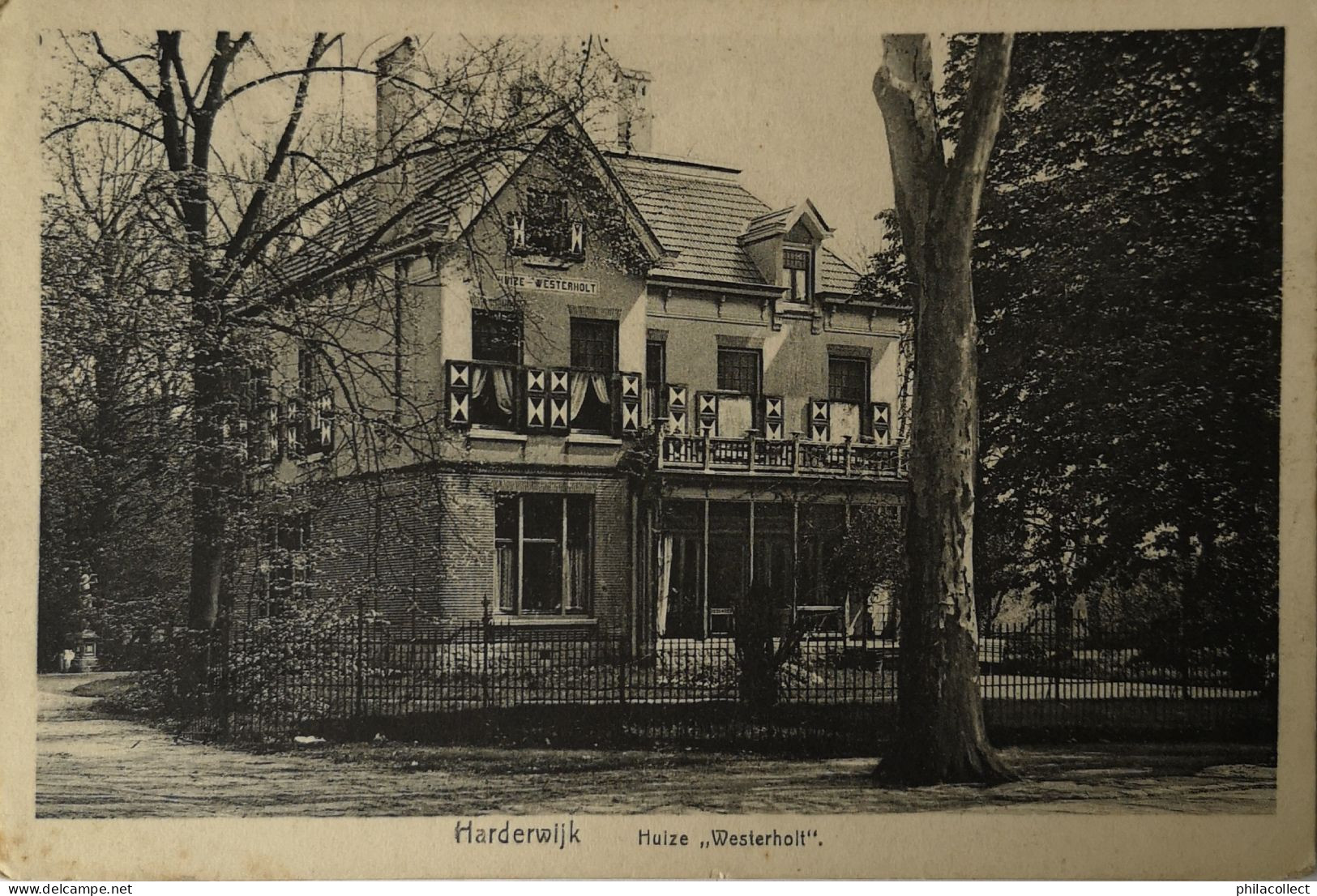 Harderwijk (Gld.) Huize Westerholt 1924 - Harderwijk