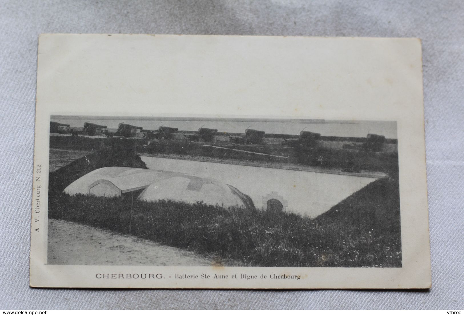 Cherbourg, Batterie Sainte Anne Et Digue De Cherbourg, Manche 50 - Cherbourg