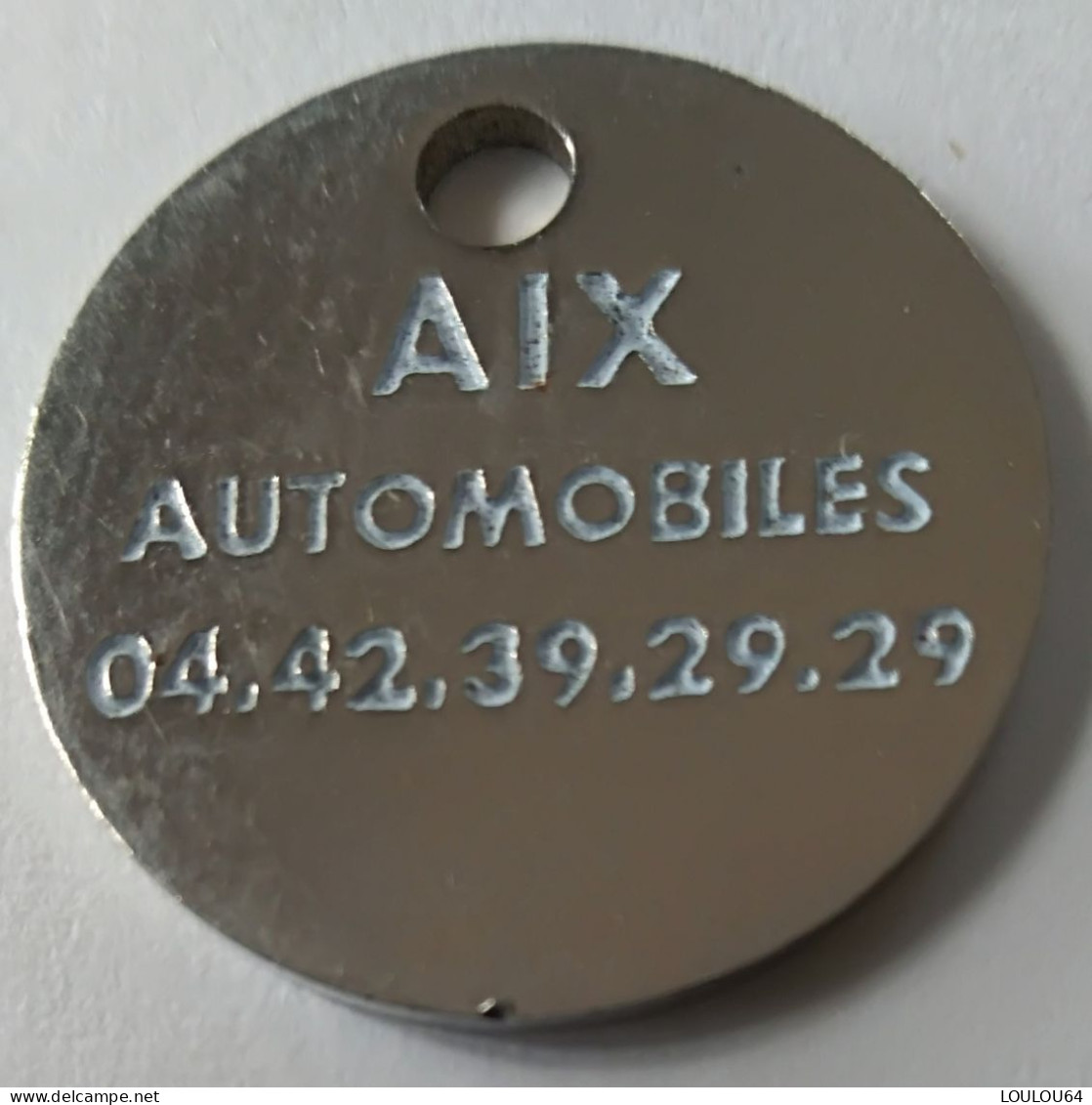 Jeton De Caddie - Automobiles - FORD - AIX AUTOMOBILES - En Métal - - Jetons De Caddies