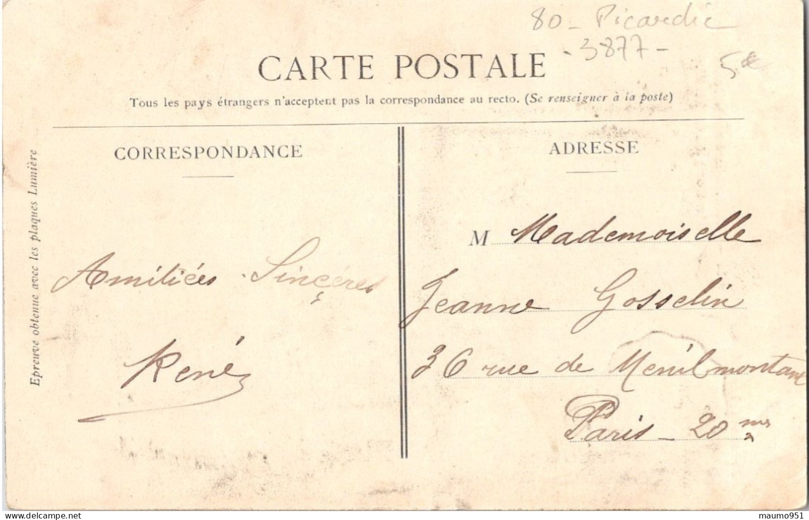 80 HAM - ARBRE DE LA LIBERTÉ - Ham