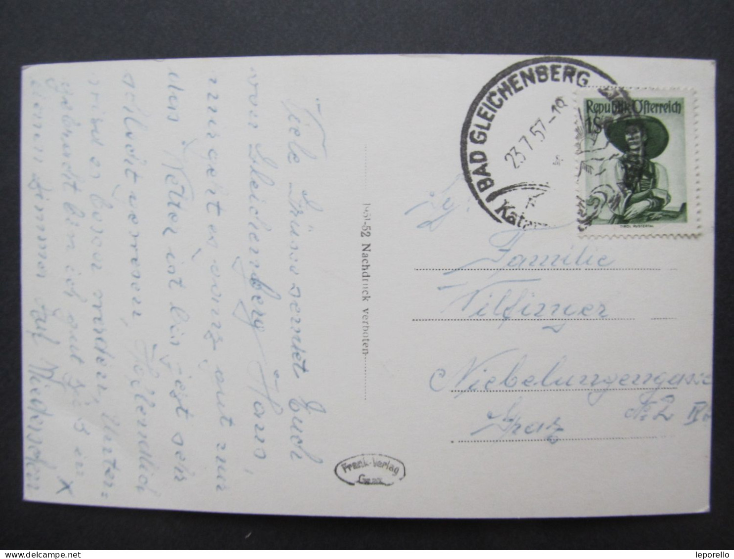 AK BAD GLEICHENBERG 1957  / D*59876 - Bad Gleichenberg