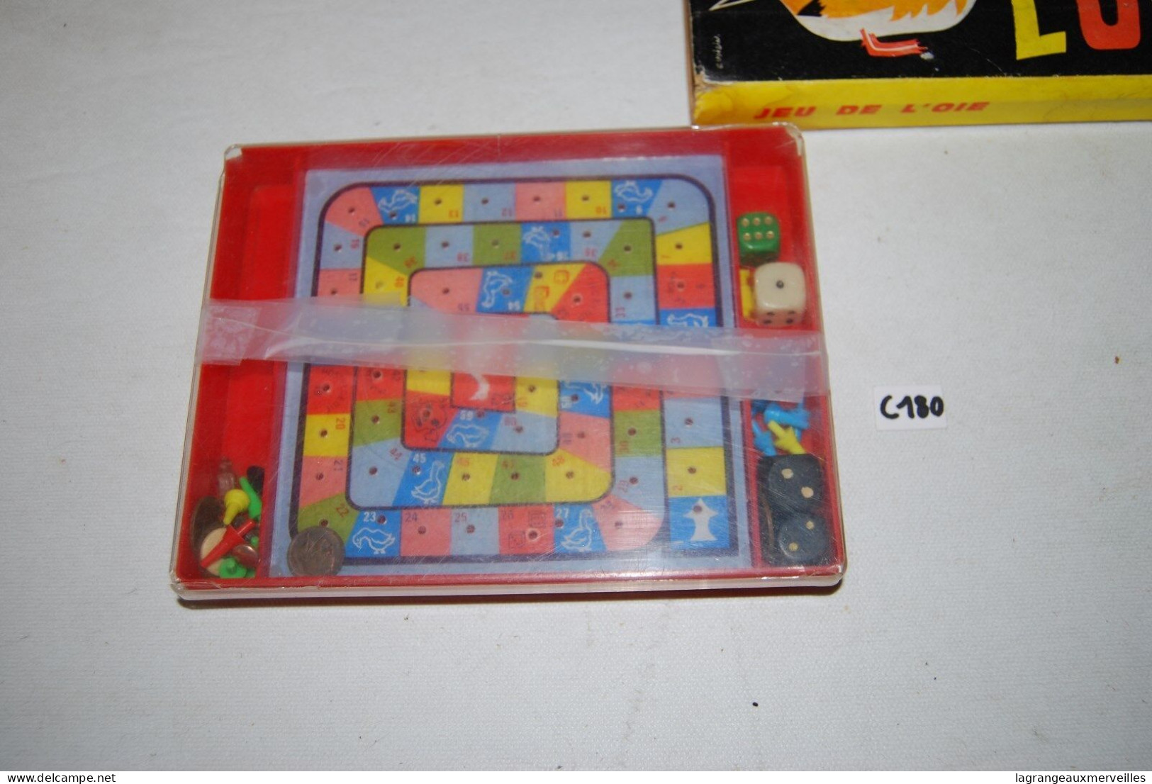 C180 Jouet Ancien - Jeu De L'oie - De Voyage - Jouets Anciens